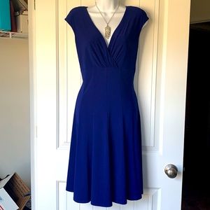 Blue Jewel Tone Lauren Dress Size 10